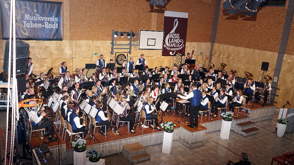 Konzert Musikverein Taben-Rodt Dirigentenjubilum Klaus-Thomas Massem 2018