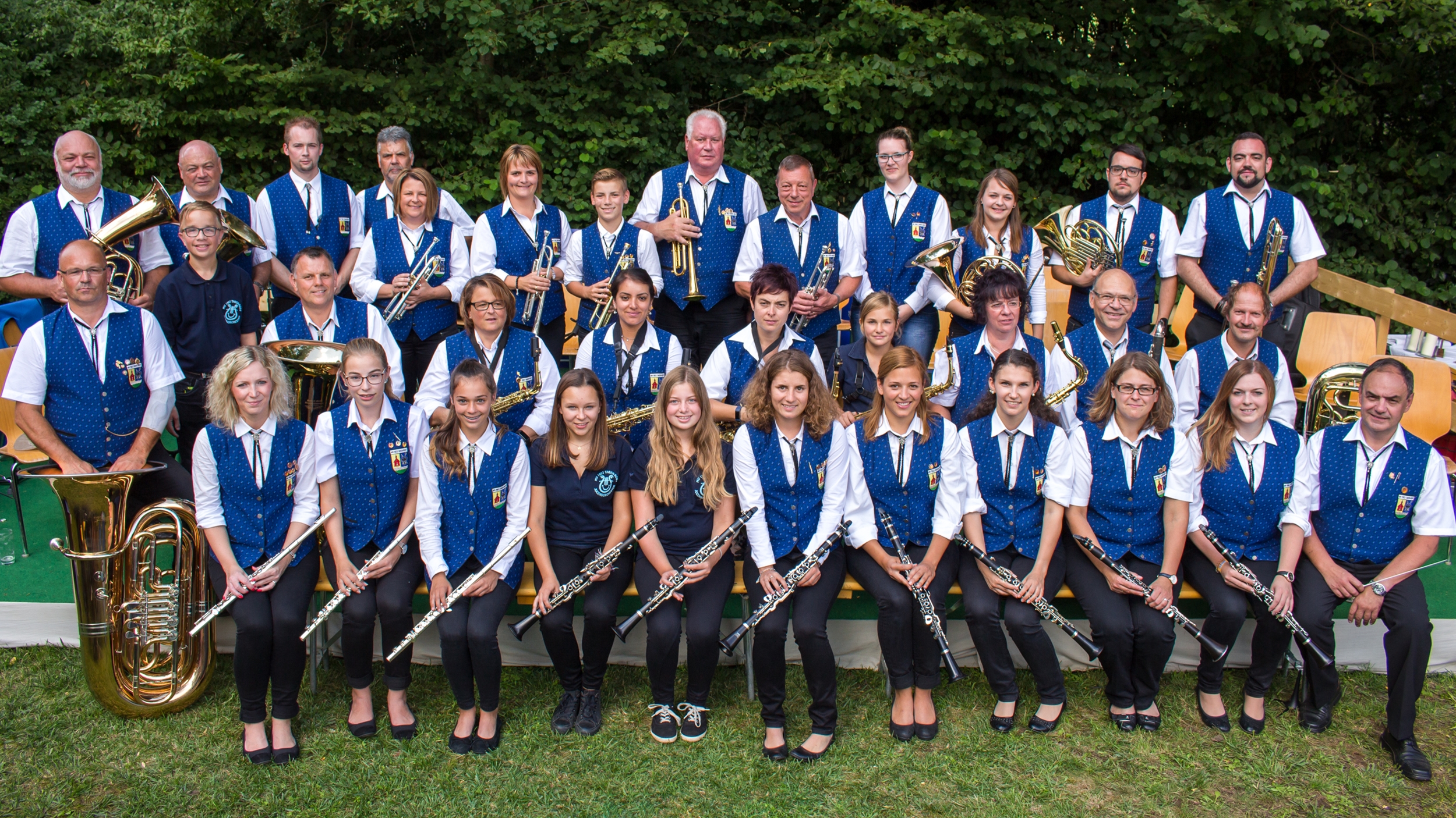 Musikverein Taben-Rodt, Gruppenbild, Musiker, Orchester